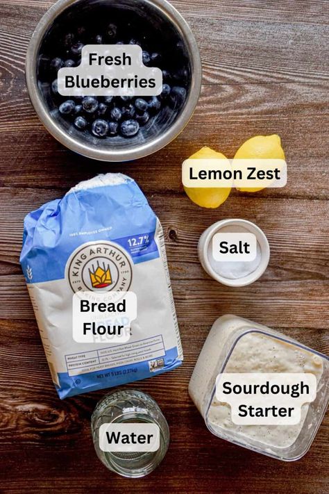 Sourdough Blueberry Lemon Loaf, Blueberry Lemon Sourdough Bread, Lemon Blueberry Sourdough Bread, Blueberry Sourdough Bread, Blueberry Lemon Sourdough, Lemon Blueberry Sourdough, Blueberry Sourdough, Berry Bread, Homemade Sourdough Bread Recipes