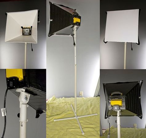 DIY softbox Softbox Diy, Softbox Lighting, Diy Photography Props, Home Studio Photography, Video Lighting, Diy Cans, Studio Photo, Foto Tips, Diy Photography