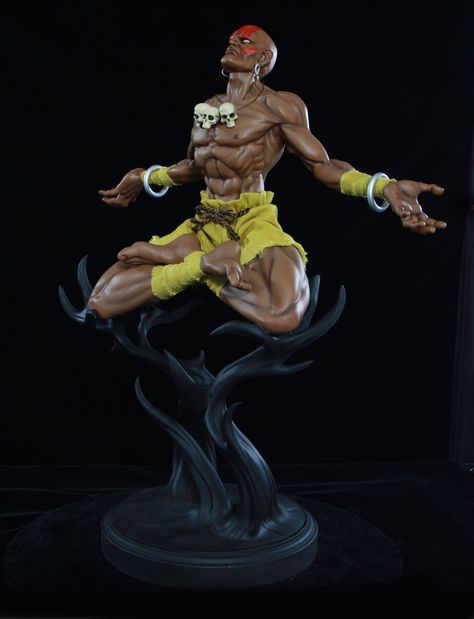 Dhalsim Street Fighter, Street Fighter Action Figures, Street Fighter Characters, Street Fighter 2, Character Statue, Capcom Art, Street Fighter Art, Cuadros Star Wars, Culture Shock