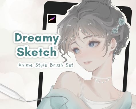 . 100+ unique brushes to create stunning anime illustrations. #anime #illustration #ipad . #Croquis #Puririkaaa_Brush #Lineart_Brush #Procreate_Downloads Sketch Brush, Drawing Brush, Illustrator Brushes, Color Brush, Free Procreate, Procreate Brushes Free, Soft Aesthetic, Free Brush, Digital Painting Tutorials