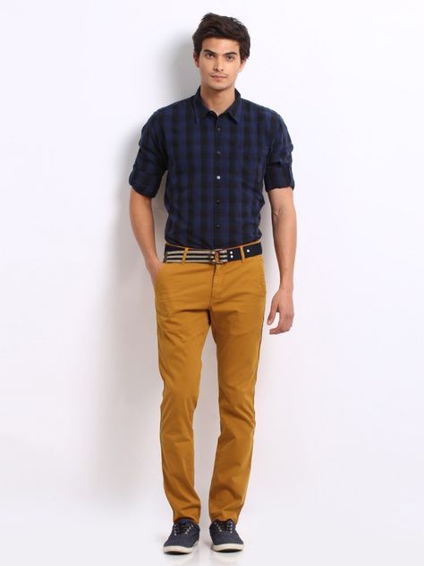 Sweet spicy brown #mustard pants | Source: freecultr.com Yellow And Brown Outfits Men, Mustard Yellow Shirt Outfit Men, Mustard Chinos Men Outfit, Yellow Pants Men Outfits, Yellow Trousers Outfit Men, Mustard Pants Outfit, Mustard Outfit, Mustard Jeans, Mustard Yellow Pants