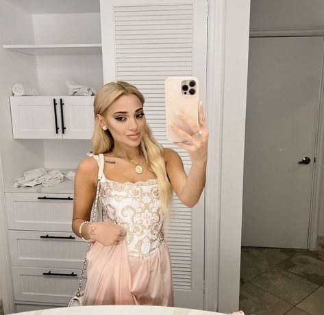 Gabriella Demartino, Gabi Demartino, Insta Photo Ideas, New Outfits, Graduation Dress, Sleeveless Formal Dress, Shabby Chic, Slip Dress, Fashion Inspo