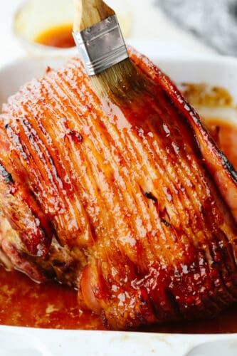 Apricot Glazed Ham (The Best Ham I Have EVER Had!) | The Recipe Critic | Bloglovin’ Apricot Glazed Ham, Ham Sauce, Apricot Glaze, Ham Dinner, Ham Glaze Recipe, Honey Glazed Ham, The Recipe Critic, Christmas Ham, Glazed Ham