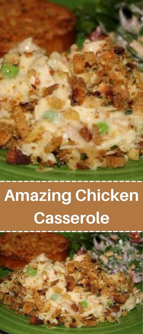 Amazing Chicken Casserole Pepperidge Farms Stuffing, Pepperidge Farm Stuffing Recipes, Soup Celery, Pepperidge Farm Stuffing, Stuffed Mashed Potatoes, Dressing Casserole, Chicken And Dressing Casserole, Chicken And Dressing, Chicken Mashed Potatoes