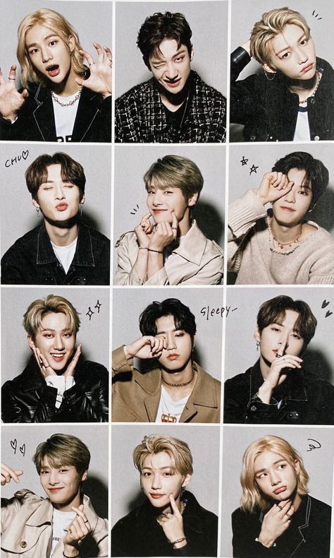 #skz #straykids #bangchan #leeknow #felix #han #changbin #wallpaper #kpop Skz Photobooth Pics, Han Id Photo, Lee Felix Cookie Recipe, Straykids Id Photo, Skz Id Photo, Ot8 Skz Wallpaper, Changbin Wallpaper, Stray Kids Wallpaper, Kpop Photocard