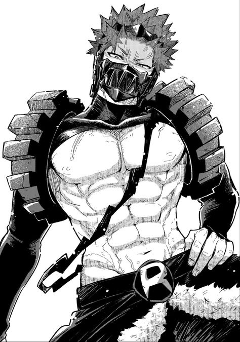 Kirishima My Hero Academia, Bakugou Manga, Kirishima Eijirou, Hottest Anime Characters, Anime Guys Shirtless, Boku No Hero Academia Funny, Anime Boyfriend, My Hero Academia Episodes