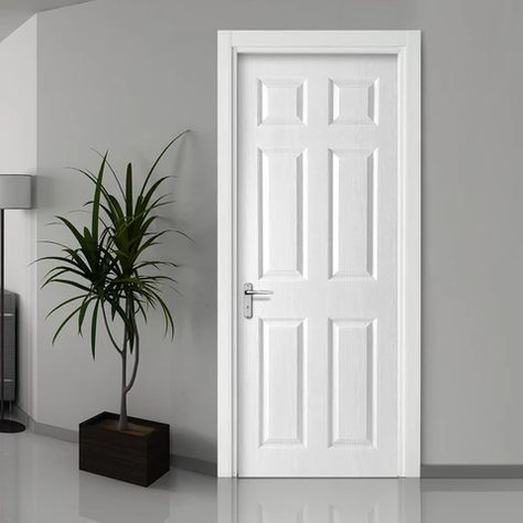 Bathroom Doors – Page 33 6 Panel Door, Pvc Doors, 6 Panel Doors, Elegant Doors, Door Wraps, Pvc Door, Brass Furniture, Flush Doors, Panel Door