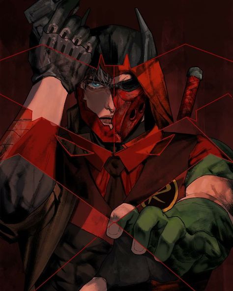 Jason Todd Fanart, Red Hood Wallpaper, Jason Todd Robin, Batman Fan Art, Red Hood Jason Todd, Univers Dc, Dc Comics Superheroes, Arkham Knight, Batman Comic Art