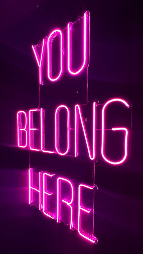 #you #belong #here #youbelonghre You Belong Here, Student Board, Iphone Wallpaper Stills, Love Wallpaper, Journal Writing, Iphone Wallpapers, Iphone Wallpaper, Neon, Wallpapers