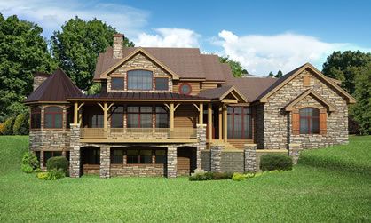 Picture of Magical Mix of Materials House Plans With Basement, Daylight Basement, Unique House Plans, Narrow Lot House Plans, Basement House Plans, Coastal House Plans, Basement Floor Plans, House Plans One Story, Beach House Plans