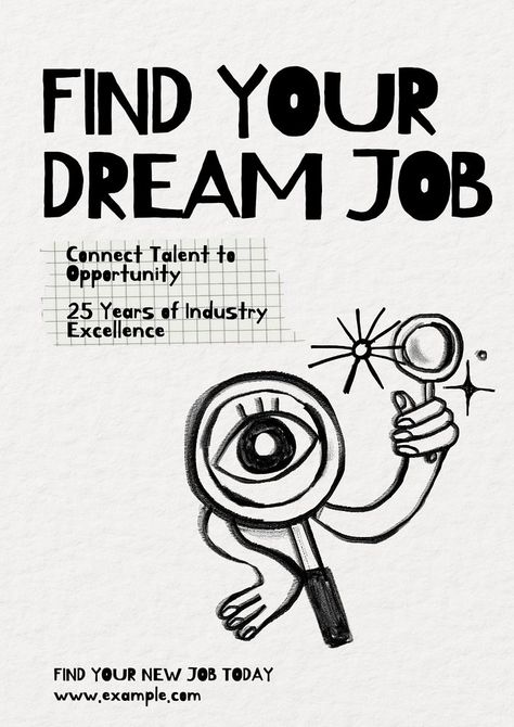 Recruitment platform poster template, editable text and design | premium image by rawpixel.com Company Poster Design, Recruitment Poster Design, Eye Sketches, Sketches Cartoon, Recruiting Poster, Recruitment Poster, Eye Sketch, Uncle Sam, Event Poster