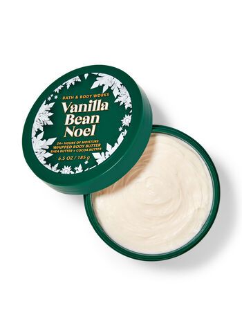 Vanilla Bean Noel Body Butter | Bath & Body Works Bath Body Works Christmas, Bath And Body Works Vanilla, Bath Body Works Vanilla, Coco Butter, Vanilla Bean Noel, Vanilla Smell, Vanilla Milk, Bath And Body Work, Christmas Favorites