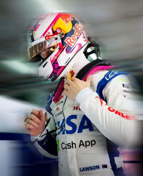 Liam Lawson, F1 Helmet, F1 Drivers, Motogp, Red Bull, Formula 1, Austin