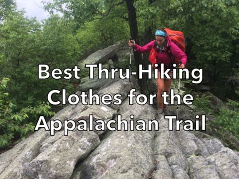 Beste wandelkleding voor de Appalachian Trail - SectionHiker.com Backpacking Clothes, Appalachian Trail Gear, Hiking Clothes, The Appalachian Trail, Hiking Pictures, Canada Road Trip, Ultralight Backpacking, Hiking Quotes, Thru Hiking