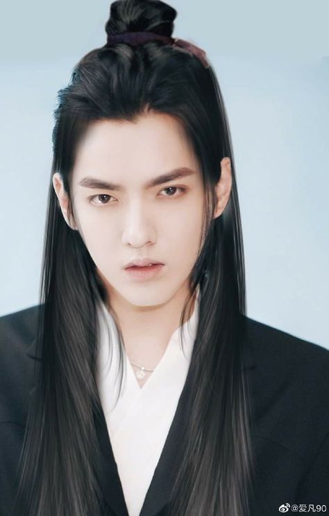 Dudes With Long Hair, Low Pony Hairstyles, Japan Hairstyle, Stylish Mens Haircuts, Pony Hairstyles, Manga Hair, Pulled Back Hairstyles, Straight Hair Cuts, Asian Men Hairstyle