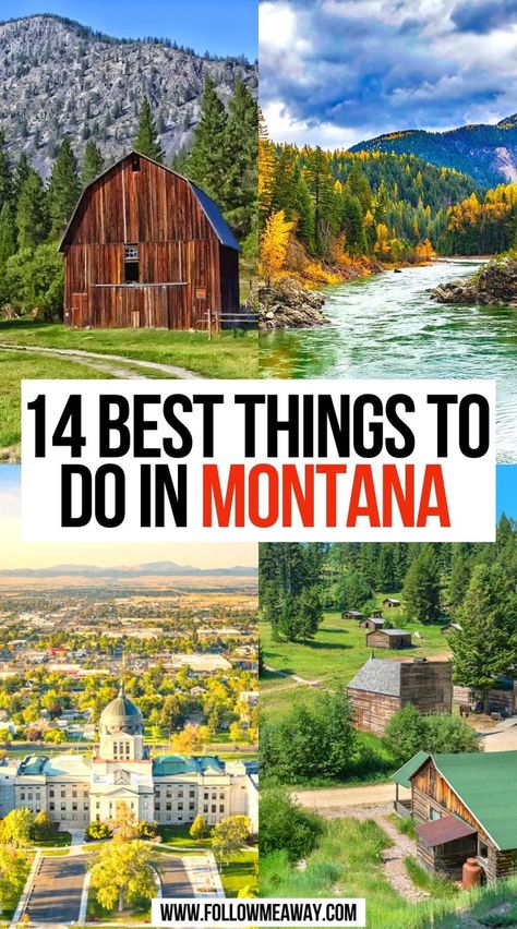 14 Best Things To Do In Montana Things To Do In Montana, Montana Travel Guide, Visit Montana, Montana Vacation, Montana Travel, Montana Usa, Usa Travel Destinations, United States Travel, Road Trip Usa