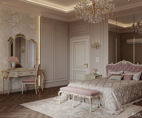 Room Elegant Bedroom, Old Money Room Decor, Classic Bedroom Design, Coquette Design, Classy Rooms, Bridgerton Inspired, Classy Bedroom, Classic Bedroom, Elegant Bedroom