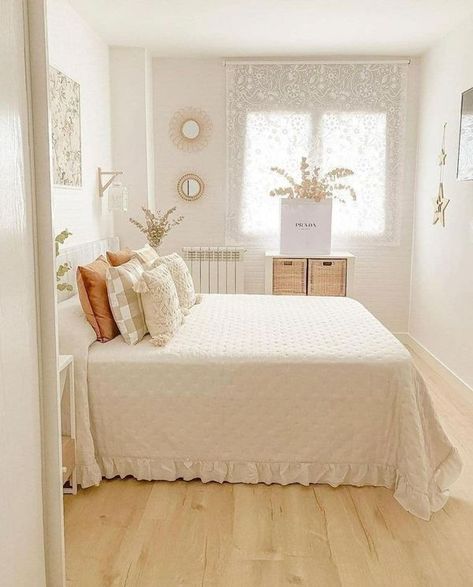 Hygge Bedroom, Small Room Bedroom, Cozy Room, Room Ideas Bedroom, Boho Bedroom, Home Decor Bedroom, Bedroom Makeover, Girls Bedroom, Bedroom Inspirations