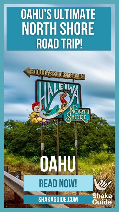 this is a picture of the sign going into Haleiwa up in the North Shore of Oahu!

Explore and see what this island has to offer.  – there’s plenty of opportunity for the road trip of a lifetime. But where do you begin? How about a road trip on Oahu's North Shore? As a local that grew up here in Hawaii, I’ll give you my best personal recommendations and more in our Guide to Oahu's Ultimate North Shore Oahu Road Trip Oahu North Shore Day Trip, Oahu Restaurants, Oahu Things To Do, Oahu Hikes, North Shore Hawaii, Oahu Vacation, Hawaiian Travel, Oahu Travel, Good Drive