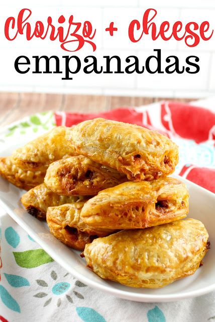 Recipe: Chorizo + Cheese Empanadas | The Food Hussy! Super easy recipe with just three ingredients - your family will love these empanadas and you'll love how fast they were from fridge to table! Yum! Pulled Pork Empanadas, Chorizo Recipes Dinner, Chorizo Empanadas, Empanada Recipes, Pork Empanadas, Cheese Empanadas, Slow Cooked Pulled Pork, Rolls Easy, Empanada Recipe