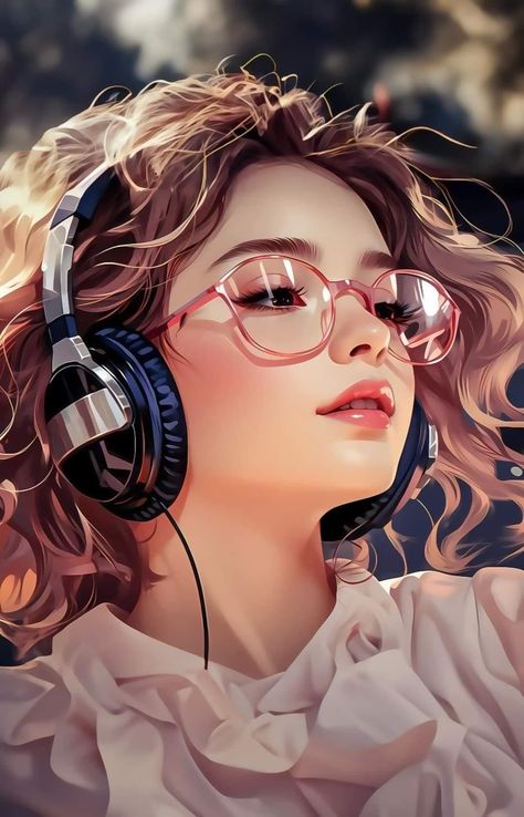 Wearing Headphones, Krishna, Ram, Headphones, Music, Hair