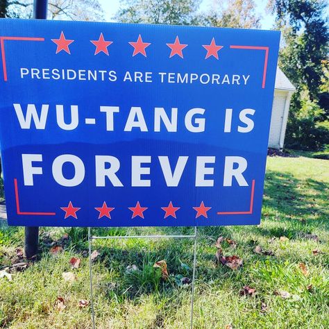 Wi Tang Clan ain't nothing to F@$k with!!!! Wu Tang, Highway Signs, Signs, Quick Saves