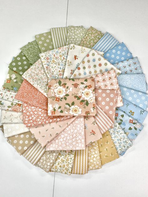 Dainty Meadow Fat Quarter Bundle - 39 fat quarters. Floral fabric from My Sew Quilty Life Corey Yoder Fabric, Beautiful Fabrics, Quilting Fabrics, Fabric Bundle, Fat Quarter Bundles, Fat Quarters, Floral Fabric, Beautiful Fabric, Fat Quarter