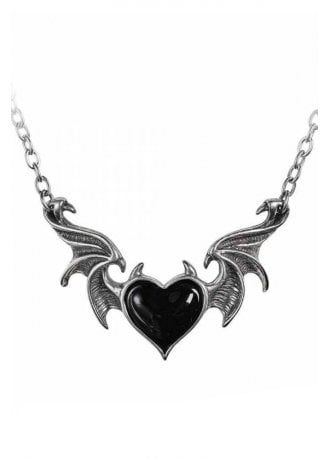 Heart With Horns, Laito Sakamaki, Demon Heart, Black Demon, Fashion Png, Emo Jewelry, Red Heart Necklace, Alchemy Gothic, Devil Horns