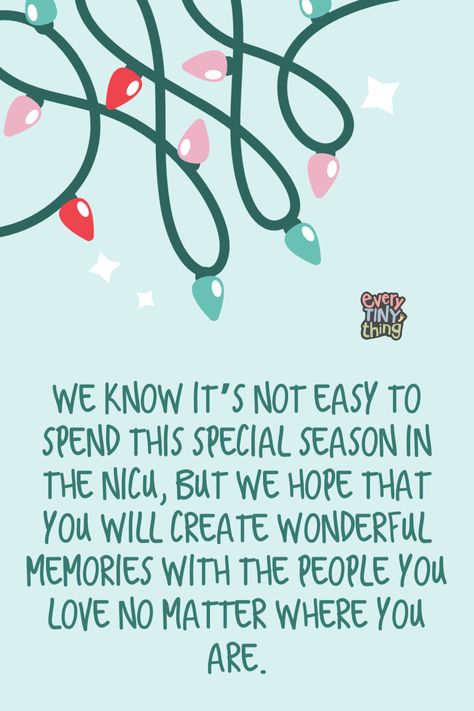 We know it’s not easy to spend this special season in the NICU, but we hope that you will create wonderful memories with the people you love no matter where you are. We’ve put together lots of fun (and easy!) ideas to bring the holiday cheer right to your baby’s bedside, and we’re sending you our warmest wishes for a happy holiday and a magical new year! Warmest Wishes, Holiday Photoshoot, Hanging Stockings, Christmas Hanukkah, Holiday Books, Classic Kids, Easy Ideas, Happy Holiday, Holiday Memories