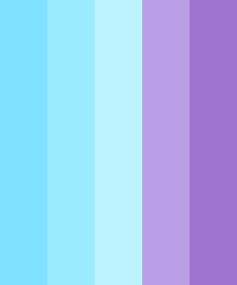 Blue And Purple Color Scheme, Blue And Purple Bedroom, Blue Color Pallet, Purple Color Combinations, Purple Names, Christmas Color Palette, Purple Palette, Blue Color Combinations, Cyan Colour