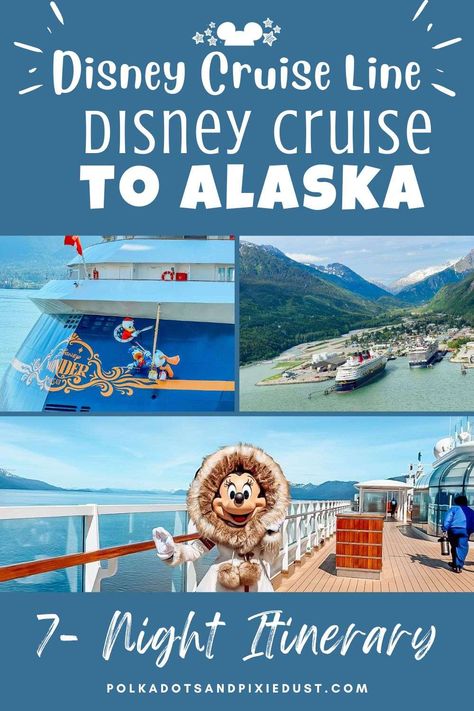 Disney Alaska Cruise Guide and 7-Night Itinerary Disney Alaska Cruise Outfits, Alaska Disney Cruise, Disney Alaska Cruise, Alaska Cruise Excursions, Disney Cruise Packing List, Disney Wonder Cruise, Alaska Cruise Outfits, Cruise To Alaska, Disney Wonder