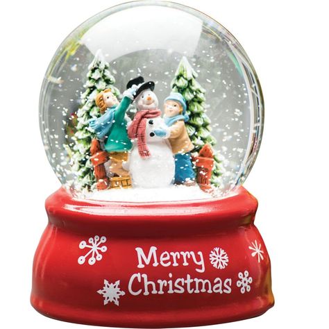 Winter snow globe