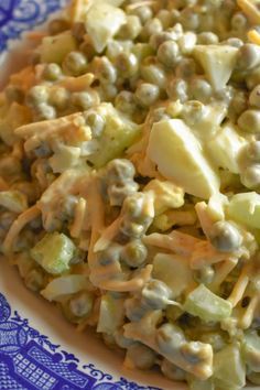 English Pea Salad, Green Pea Salad, Soul Recipes, Pork Shoulder Steak, Salads Ideas, Vegetable Salads, Pea Salad Recipes, Cold Salads, Thanksgiving 2023