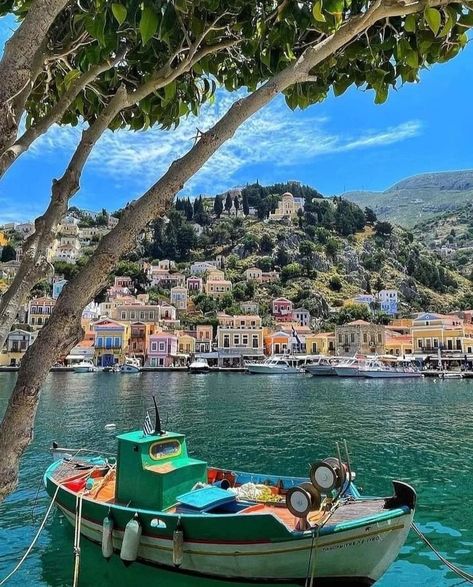 Paths To Go - Symi Island, Greece. Diogenes Of Sinope, Symi Greece, Gap Year Travel, Greek Island Hopping, Travel Picture Ideas, Greece Holiday, Greece Islands, Travel Locations, Island Hopping