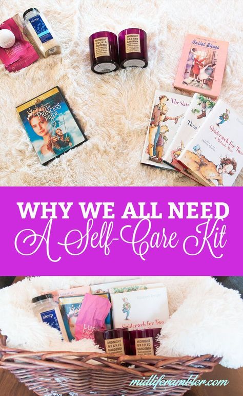 Comfort Box, Self Care Kit, Cheer Up Gifts, Care Box, Gifts For Yourself, How To Get Better, Kit Ideas, Care Kit, Feeling Down