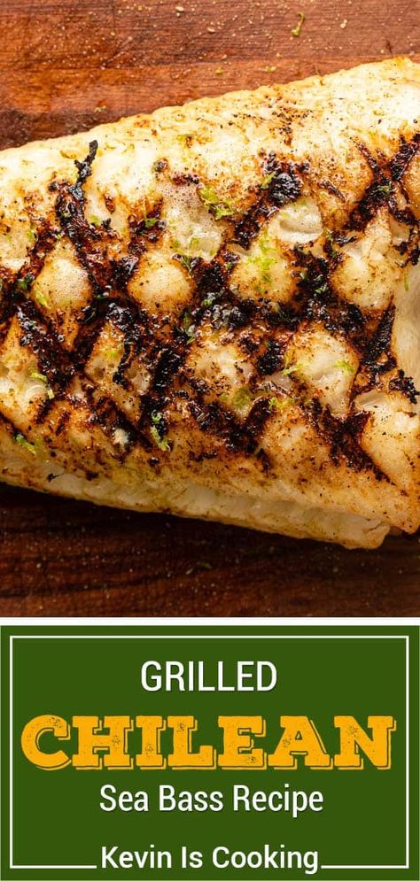 Sea Bass Recipes Healthy, Cooking Sea Bass, Grilled Sea Bass, Sea Bass Recipes, Bbq Fish, Strawberry Salsa, Healthy Grilling, Yummy Casseroles, Potluck Recipes