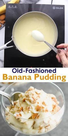 Cooked Banana Pudding Old Fashioned, Hot Banana Pudding Recipe, Old Fashion Banana Pudding From Scratch, Applesauce Brownies, Pudding From Scratch, Banana Pudding From Scratch, Old Fashioned Banana Pudding, Homemade Banana Pudding Recipe, Magnolia Bakery Banana Pudding