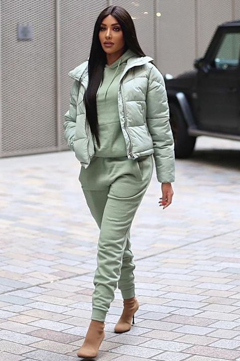 Stole Your Boyfriend's Oversized Jogger - Sage | Fashion Nova, Pants | Fashion Nova Branson Outfits, Boujee Winter Outfits, Baddie Winter Outfits Cold, Ny Fits, Shein Ideas, Urban Outfitters Fashion, Tiki Fashion, Hoody Outfits, Pink Clothing