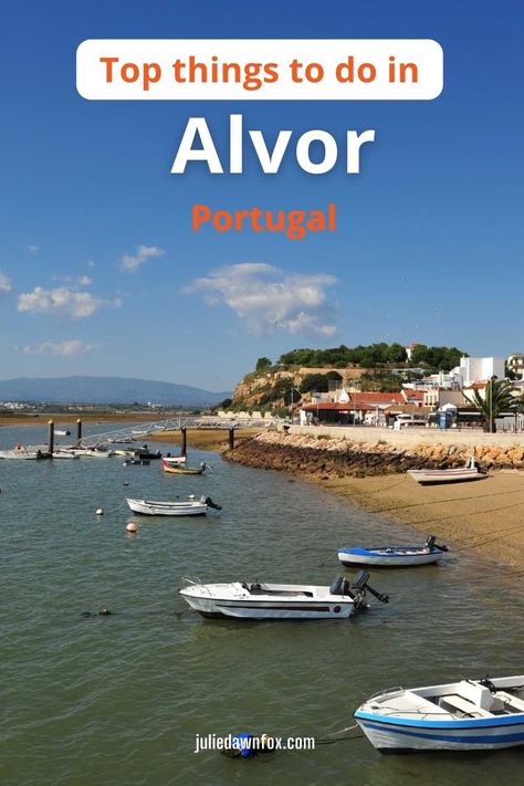 The Best Things To Do In Alvor, Algarve Beaches Portugal, Portugal Destinations, Alvor Portugal, Being In Nature, Riverside Walk, Portugal Travel Guide, Algarve Portugal, Europe Travel Destinations, Portugal Travel