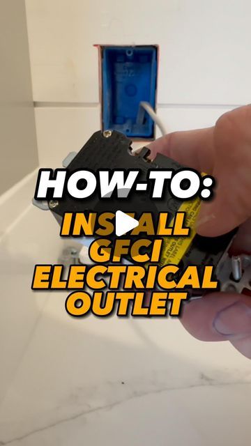 Project Junkeez on Instagram: "Got some electrical work while you’re putting that room back together? Learn how to install a GFI/GFCI outlet step by step! ⚡️🔌 #DIY #HomeImprovement #ElectricalWork #HowTo #Tutorial #ElectricianTips #HandymanTricks #Handyman #cozyathome #smarthome #organizedhome #diydecor #easyhacks" Installing Electrical Outlet, Remodeling Mobile Homes, Electrical Work, Back Together, Electrical Outlets, Mobile Home, Home Repair, Simple Tricks, Smart Home