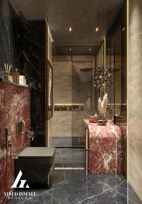 𝐋𝐔𝐗�𝐔𝐑𝐘 𝐁𝐀𝐓𝐇𝐑𝐎𝐎𝐌 𝐃𝐄𝐒𝐈𝐆𝐍 :: Behance Bathroom Behance, Luxury Bathroom Design, Gate Designs Modern, Bathroom Luxury, Eclectic Bathroom, Architecture Building Design, Modern Baths, Bathroom Inspiration Decor, Bathroom Design Luxury