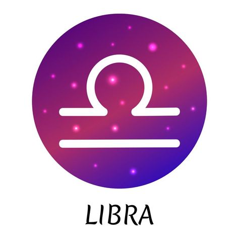 Zodiac sign Libra isolated. Vector icon. Zodiac symbol with starry gradient design. Astrological element Libra Compatibility Chart, Sagittarius And Gemini, June Zodiac Sign, Libra Man In Love, Libra Zodiac Tattoos, Zodiac Signs Matches, Libra Compatibility, Zodiac Sign Quiz, Astrological Elements