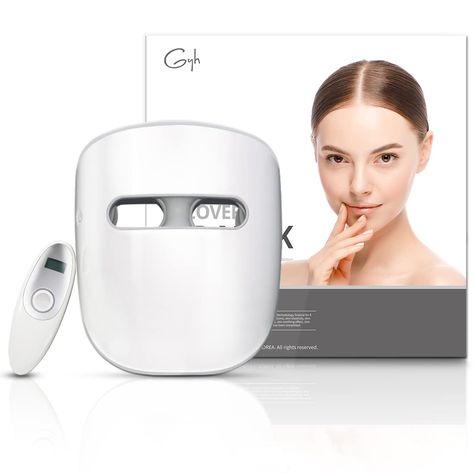 GYH LED Face Mask Light Therapy, Wireless Infrared Blue/Red Light Therapy Mask for Facial Skin Rejuvenation, Anti-Wrinkle & Anti-Ageing Cloud-S (RB-016) Led Light Therapy Mask, Mask Light, Blue Light Therapy, Light Therapy Mask, Light Mask, Led Face Mask, Therapy Lamp, Skin Shine, Led Mask