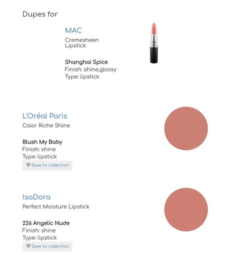 Find similar colours to MAC Shanghai Spice Cremesheen Lipstick Mac Lipstick, Lipstick Shades, The Shade, Shanghai, Mac, Shades, Beauty, Color