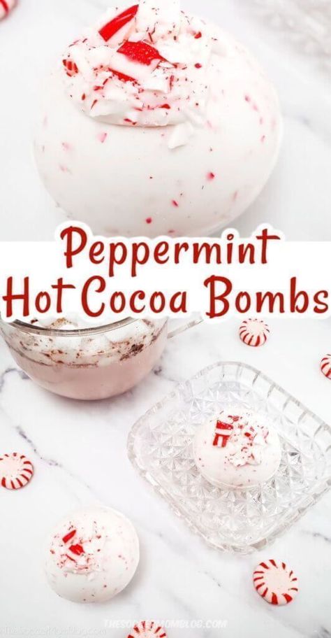 Candy Wafers, Peppermint Cocoa, Peppermint Hot Cocoa, Cup Of Hot Chocolate, Peppermint Hot Chocolate, Bombe Recipe, Melting White Chocolate, Hot Cocoa Mixes, Hot Chocolate Mix