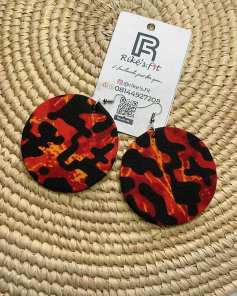 Our Ankara earring add a cultural flare to your outfits. They are extremely light weight and washable Price: 3000 NGN To order, click link in bio or send a dm ____ #rikesfit #accessoriesbyrike #ankaraearrings #sustainablefashion #handmadeearrings #ankaracraftinilorin #fashionearrings Ankara Earrings, Handmade Earrings, Ankara, Fashion Earrings, Sustainable Fashion, Link In Bio, Quick Saves