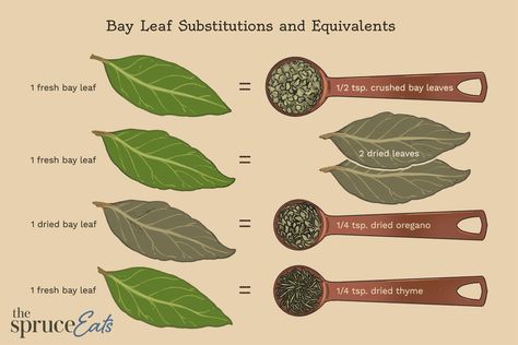 Out of Bay Leaves? Use This Instead Bay Leaves Uses, Bay Leaf Tea, Laurel Plant, Burning Bay Leaves, Dried Bay Leaves, Clam Recipes, Ingredient Substitutions, How To Cook Rice, Bay Leaf