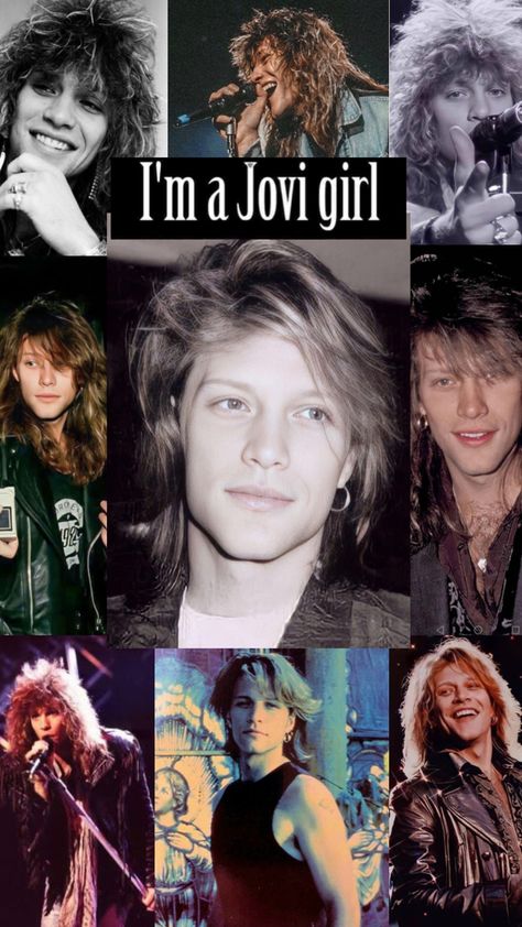 Bon Jovi Wallpaper, Bob Jovi, Bon Jovi Videos, Bon Jovi 80s, Lps Popular, Remember The Titans, 80s Men, Rockstar Aesthetic, 80s Bands