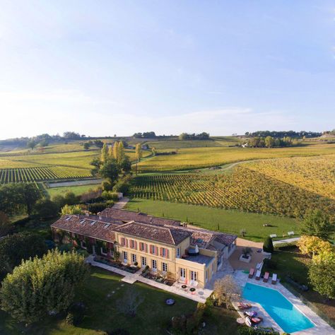 Vineyard House, Chateau Hotel, Bordeaux Wine, St Emilion, Country House Hotels, Small Hotel, Luxury Boutique Hotel, Modern Hotel, Slow Life