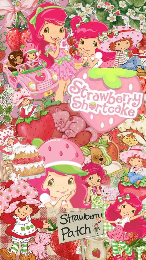 Strawberry shortcake 🍰 #strawberryshortcake Strawberry Shortcake Cartoon, Puff Girl, Wallpaper Iphone Cute, Strawberry Shortcake, Cute Cartoon Wallpapers, Cartoon Wallpaper, Number One, Cute Cartoon, Aesthetic Wallpapers